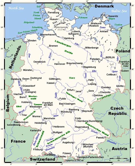 Liste von Flüssen in Deutschland – Wikipedia